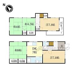 京都市北区上賀茂西上之段町の一戸建て