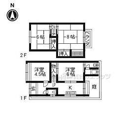 京都市北区西賀茂大栗町の一戸建て