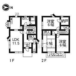 京都市左京区松ケ崎修理式町の一戸建て