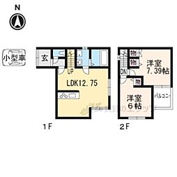京都市北区小山下総町の一戸建て