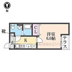 グランデコート西院三蔵(家具付き)