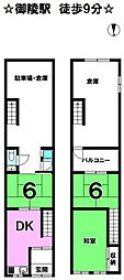 日ノ岡石塚町　中古テラスハウス