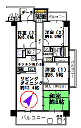 サーパス堀川町4階