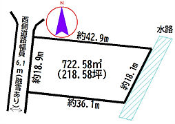 富山市婦中町麦島　土地