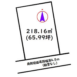 富山市天正寺　土地