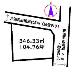 富山市新金代1丁目　土地
