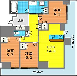 プラウドタワー神戸県庁前