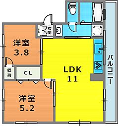 グリーンヒル山本通 202