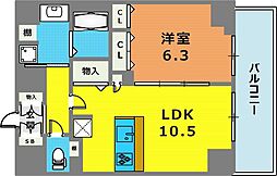 プレサンス三宮エレガンシア 1202