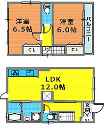 高羽町3丁目貸家A