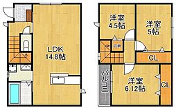 北九州市小倉北区下富野5丁目の一戸建て