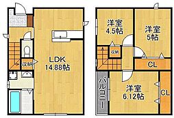 北九州市小倉北区下富野5丁目の一戸建て