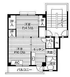 ビレッジハウス湖東2号棟 206