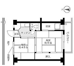 ビレッジハウス湖西1号棟 404