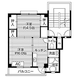 ビレッジハウス新居2号棟 304