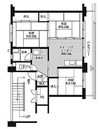 ビレッジハウス鷲津1号棟 201