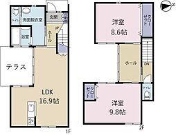 ロイヤルシティ頭陀寺（西棟） D