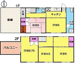 曳馬貸家　中棟