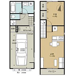 曳馬5丁目戸建てガレージハウス