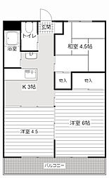 ヴィラハナヤシキ 2-B