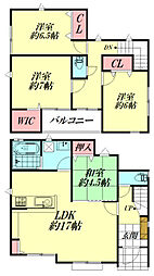 福島市鎌田字赤沼　1号棟