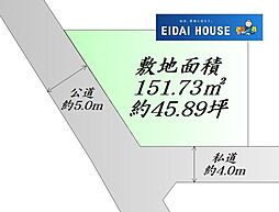 亘理町逢隈牛袋　建築条件なし