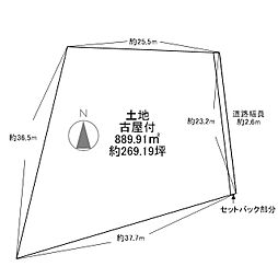 長浜市南小足町土地