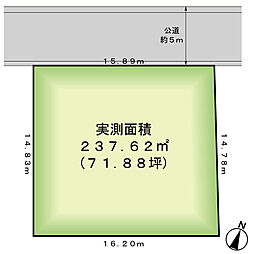 鎌倉市寺分３丁目の土地