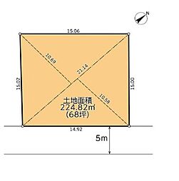 横浜市港南区日限山2丁目　土地