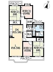 URかわつるグリーンタウン新鶴 0010-0401
