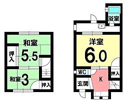 中古テラスハウス　岩倉市南新町