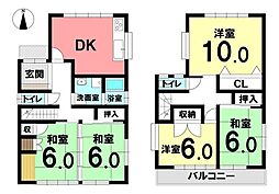 中古戸建　北名古屋市熊之庄小烏