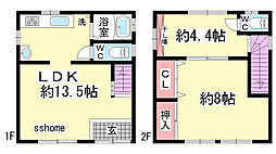 住吉宮町5丁目貸家