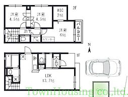 目黒区上目黒４丁目の一戸建て