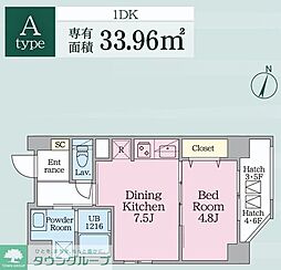 ウテナ西麻布 301