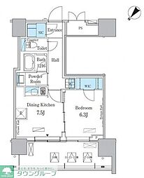 ＨＡＲＵＭＩ　ＦＬＡＧ　ＰＯＲＴ　ＶＩＬＬＡＧＥ　D棟 1209