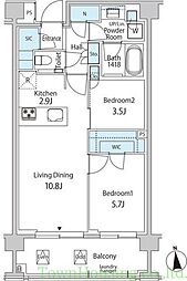 グリーンレジデンス赤坂 407