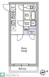 アトリオフラッツ馬込 206