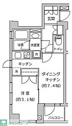 エスコート ノヴェル白金高輪 201