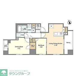 ドゥーエ南砂町 204