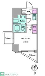 クレヴィアリグゼ北品川IIステーションコート 402
