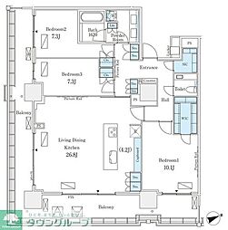 ロイヤルパークス品川 2803