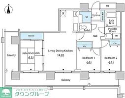 セルリアンホームズ勝どき 1106