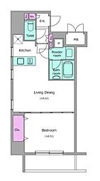 レジディア神田岩本町II 801