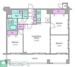 レジディア築地 1001