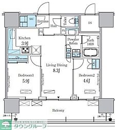 HARUMI　FLAG　PORT　VILLAGE　Ｂ棟 1316