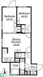 ＧＲＡＮ　ＰＡＳＥＯ　目黒西小山 105