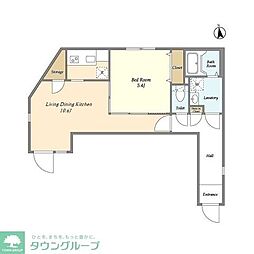 Ｔ’ｓ　ｇａｒｄｅｎ西小山 404