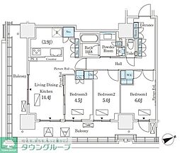 ロイヤルパークス品川 1305