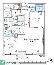 ロイヤルパークス品川 2308